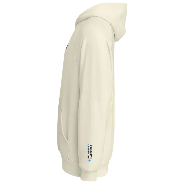 The Mirror Hoodie, Cream, the back