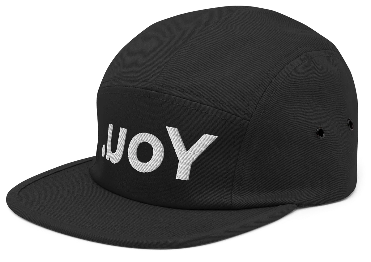 You. 5-Panel Cap, Black, the front