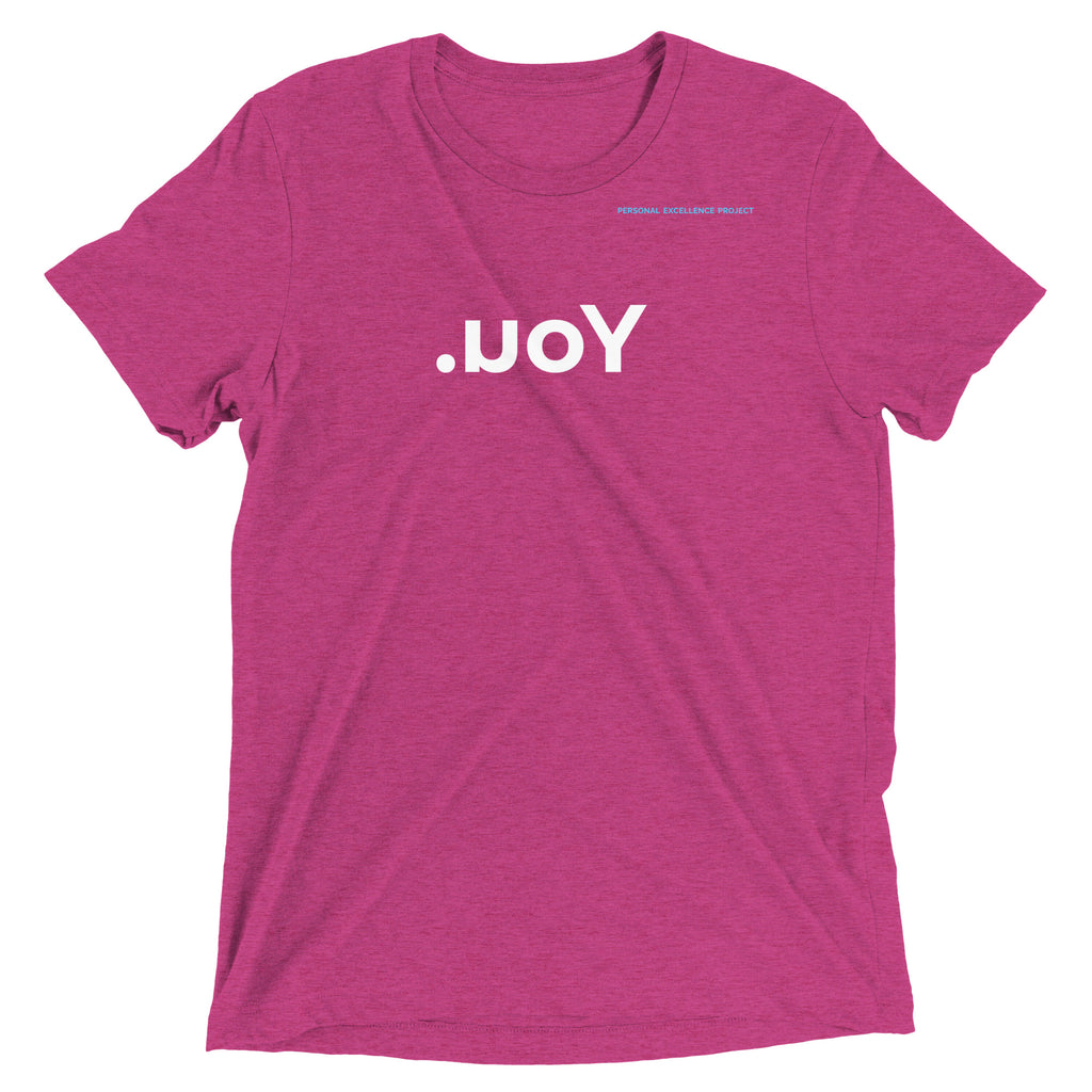 Pink .uoY Made For Greatness tee, front