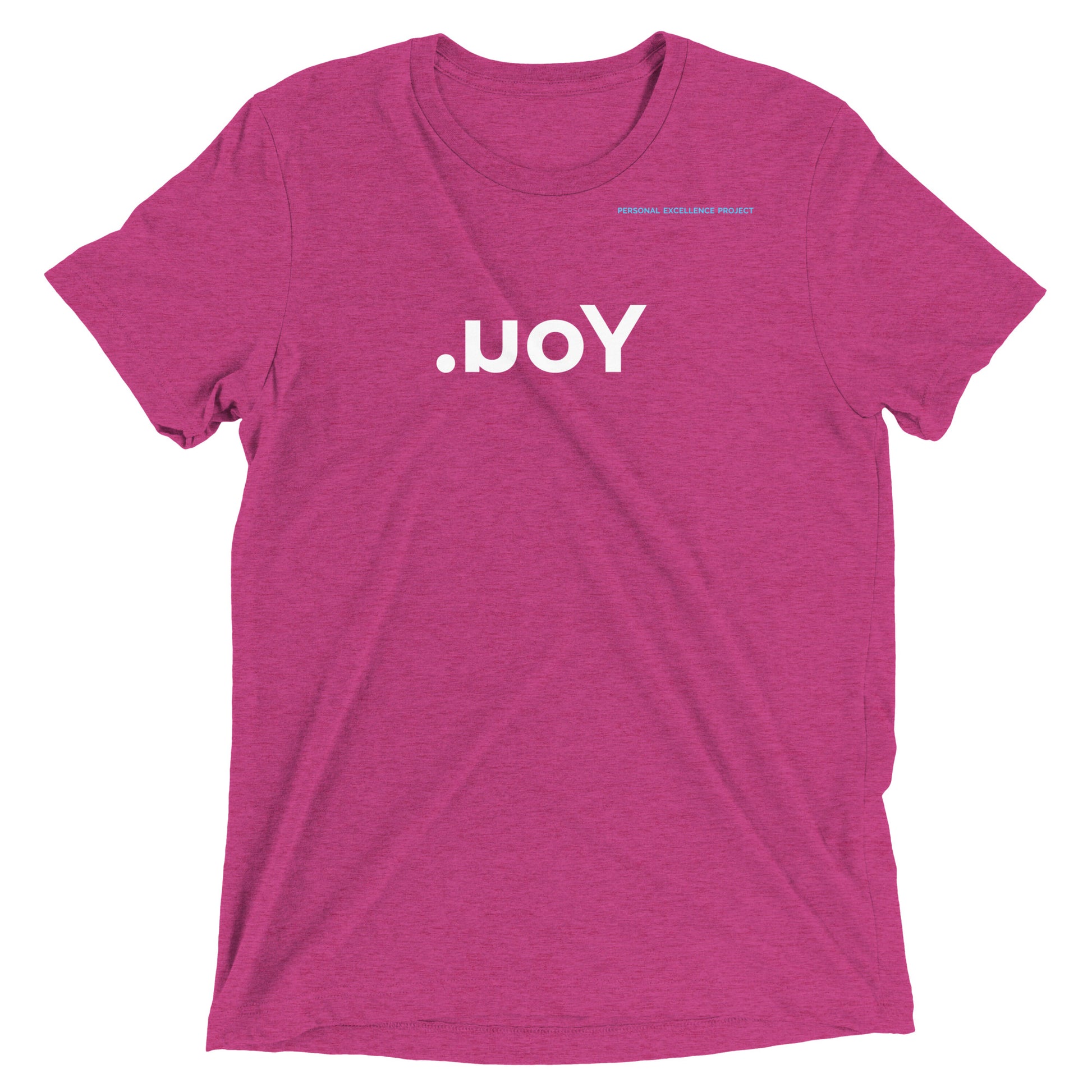Pink .uoY Made For Greatness tee, front
