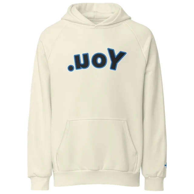The Varsity Mirror Hoodie, Cream