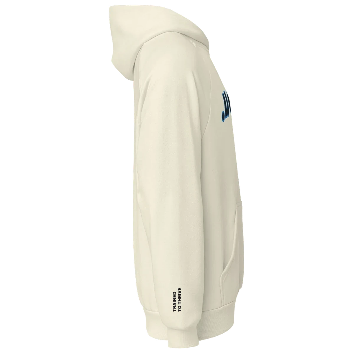 The Varsity Mirror Hoodie, the right side