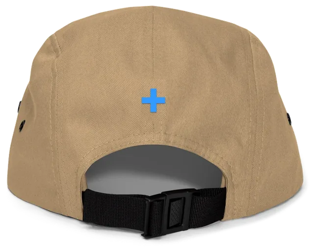 You. 5-Panel Cap, Khaki, the back