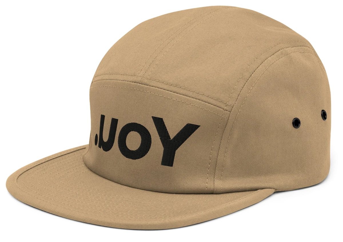 You. 5-Panel Cap, Khaki, the front