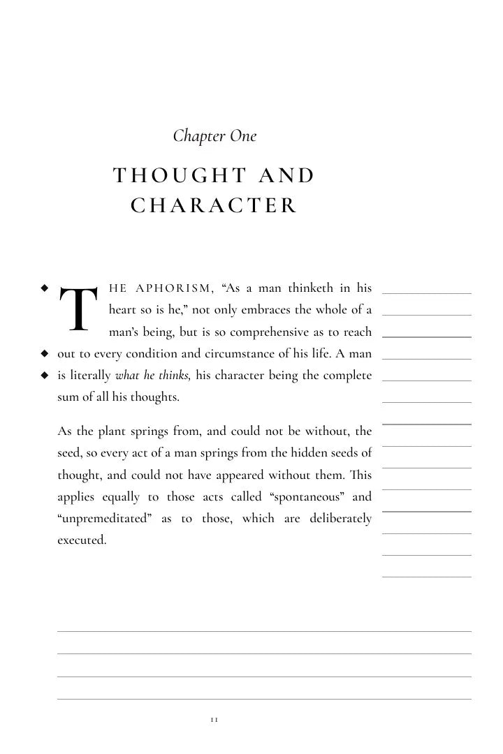 A chapter opening, as printed in Volume I