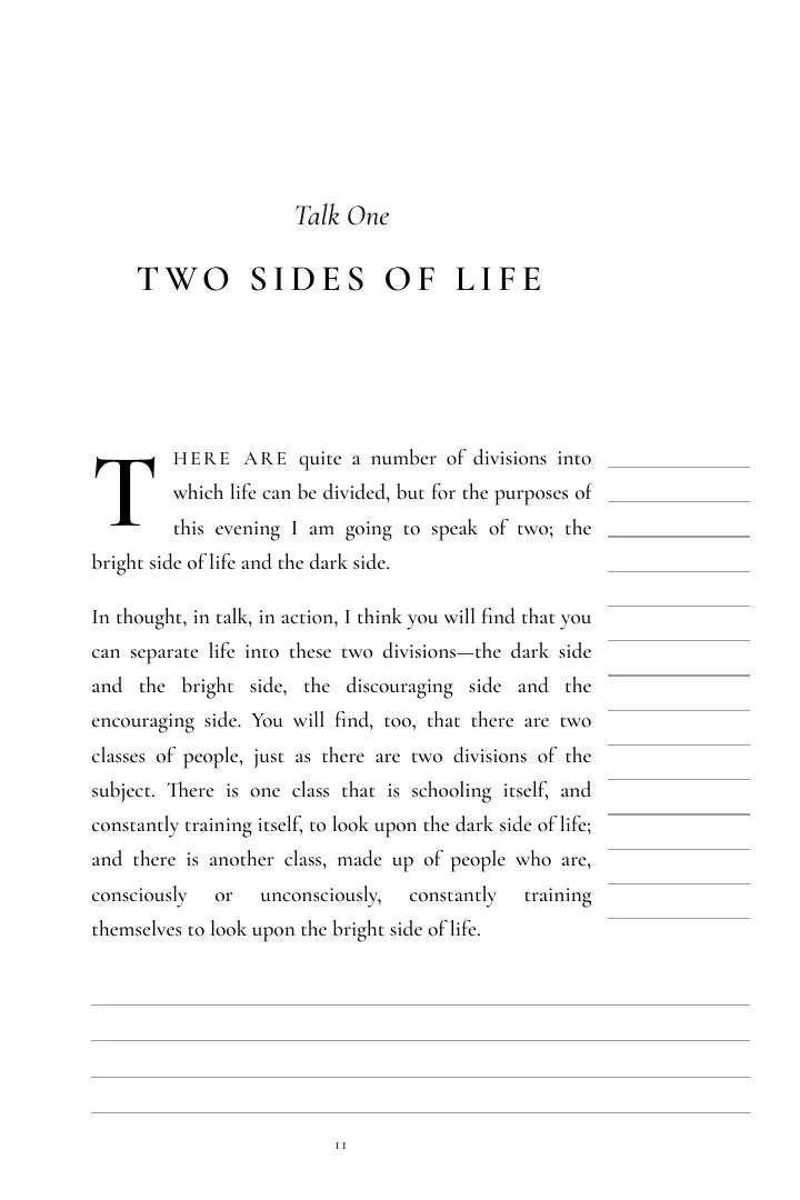 A chapter opening, as printed in Volume V