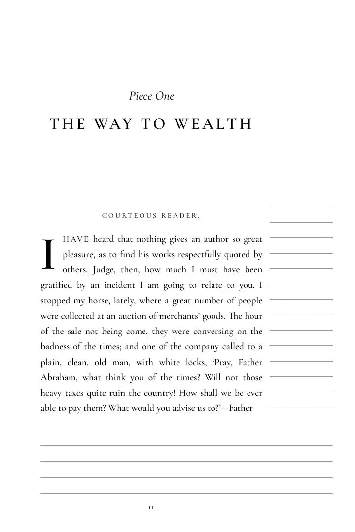A chapter opening, as printed in Volume VI