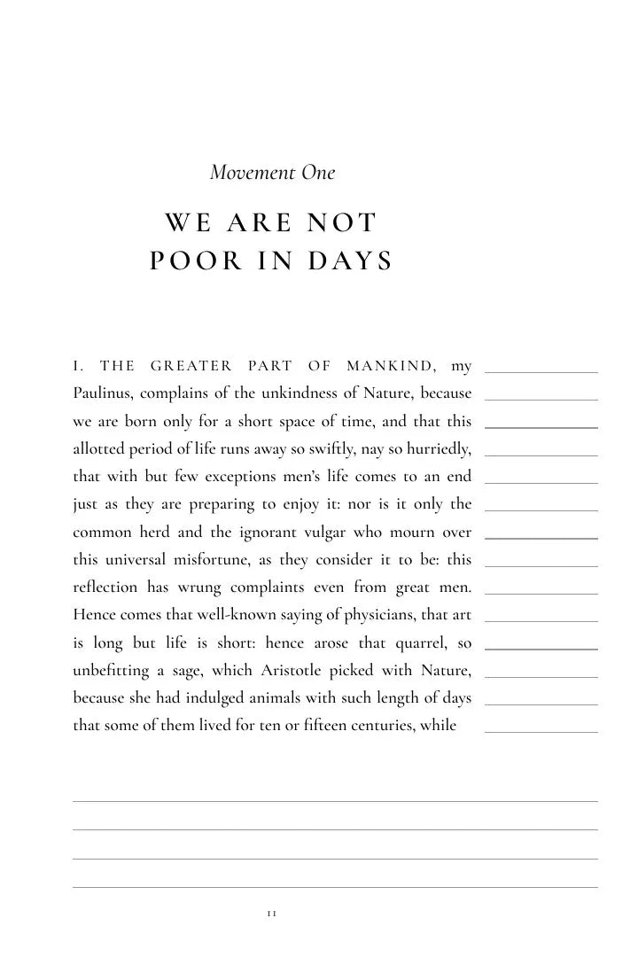 A chapter opening, as printed in Volume VII