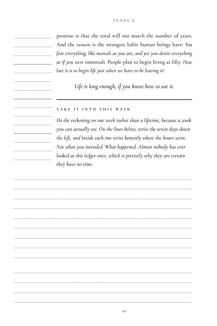 The close of a chapter's Notes, as printed in Volume VII