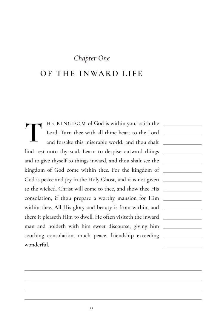 A chapter opening, as printed in Volume IX.ii